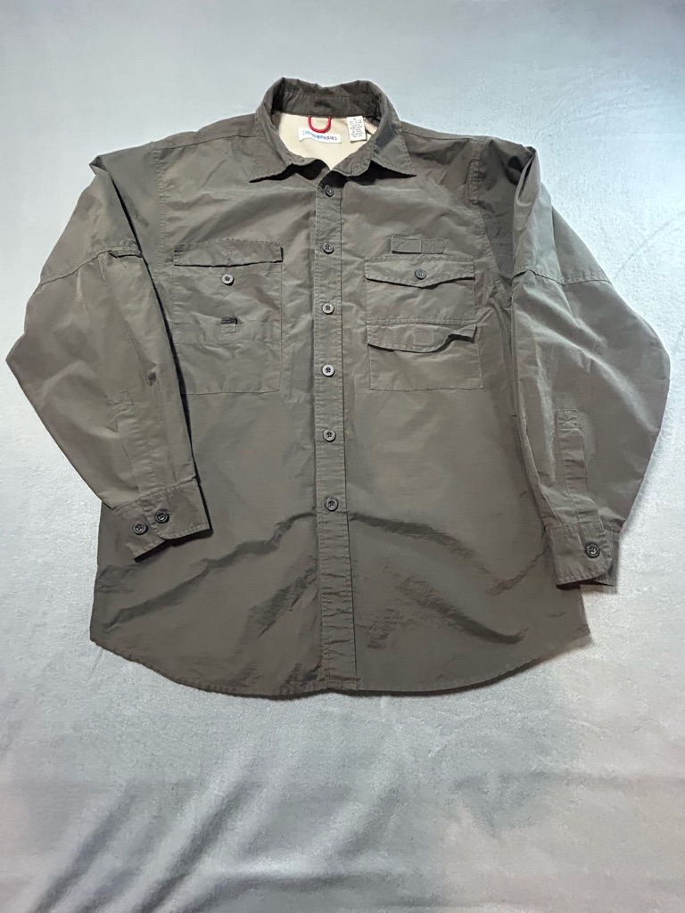 Canyon River Blues Olive Green Utility Jacket With White Mesh Lining